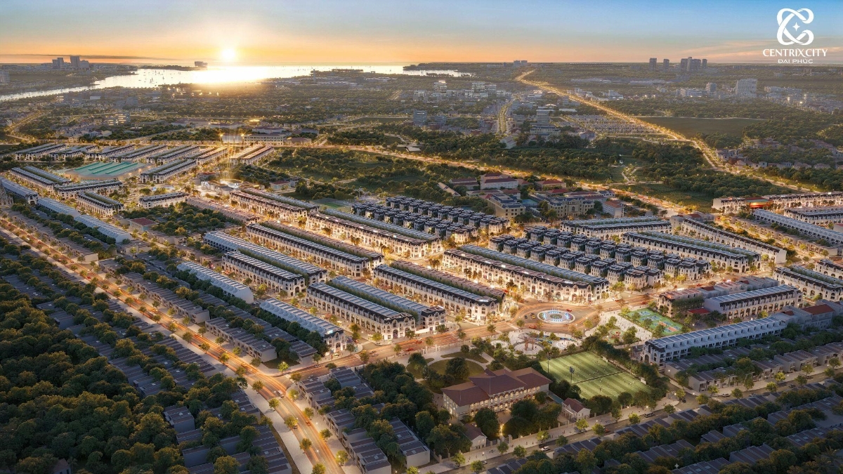 Centrix City Đại Phúc được định vị là dự án hội tụ “3 đáng sống”. Ảnh phối cảnh.