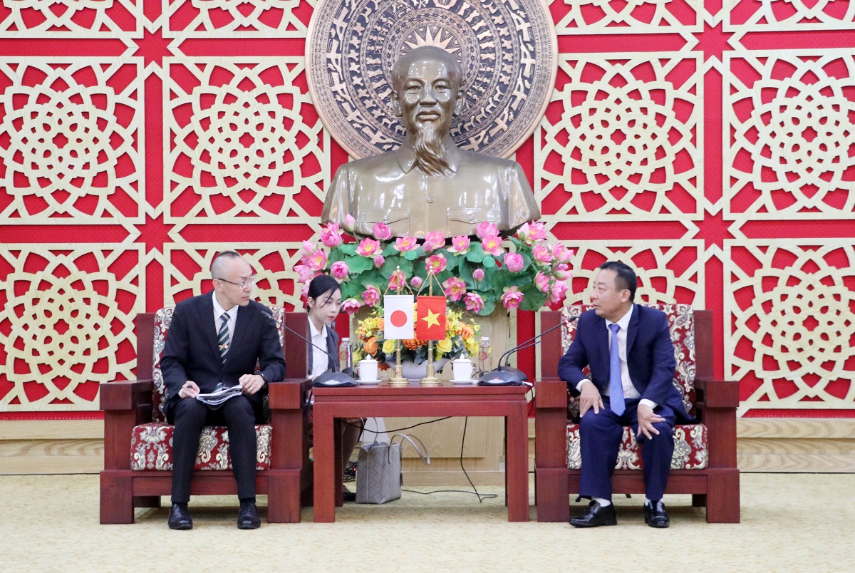 Ngài Koba Yashi Yousuke -&nbsp;Trưởng đại diện Văn phòng JICA Việt Nam&nbsp;phát biểu.