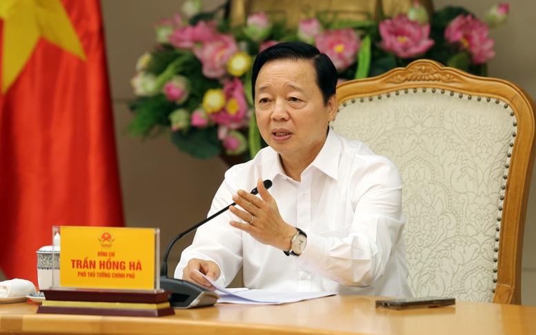 Phó Thủ tướng Trần Hồng Hà: Dự án xây dựng cơ sở dữ liệu đất đai phải xác định rõ mục tiêu, thu thập dữ liệu 