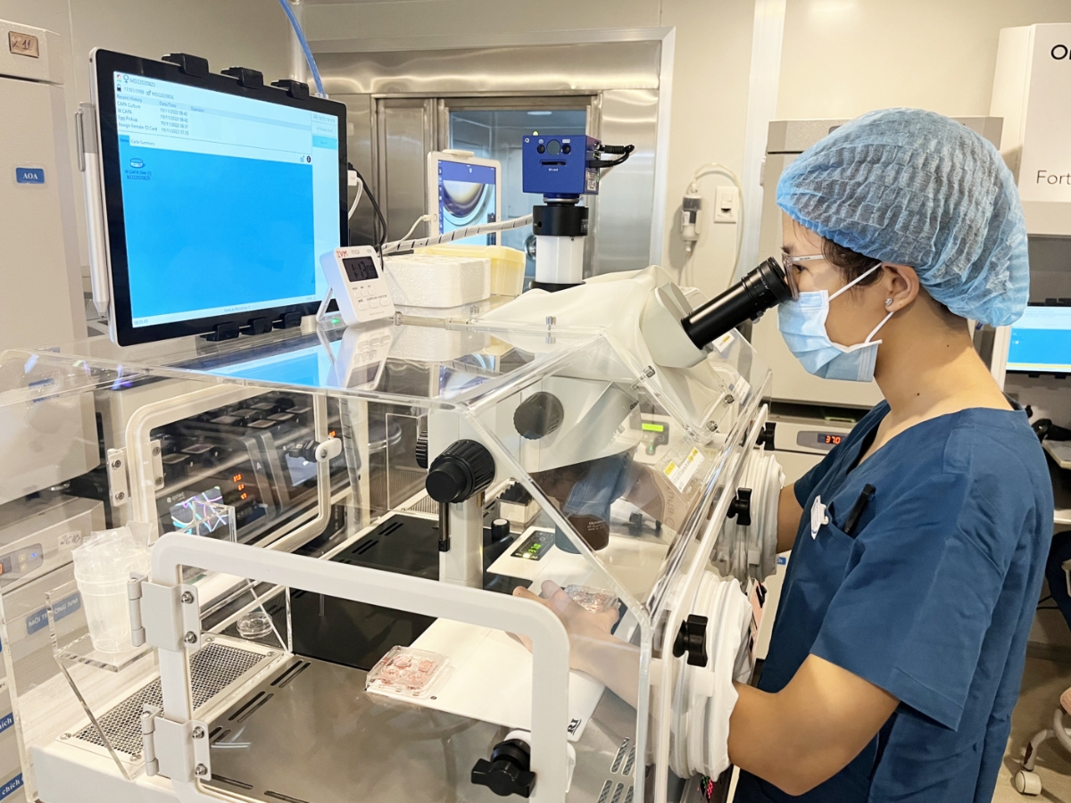 Phác đồ điều trị hiếm muộn mới giúp tiết kiệm chi phí cho bệnh nhân.