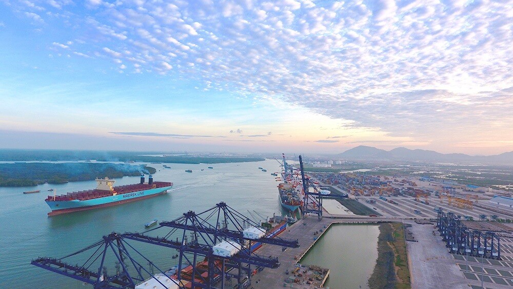 Cụm Cảng nước sâu Cái Mép - Thị Vải định hướng trở thành trung tâm logistics toàn cầu.