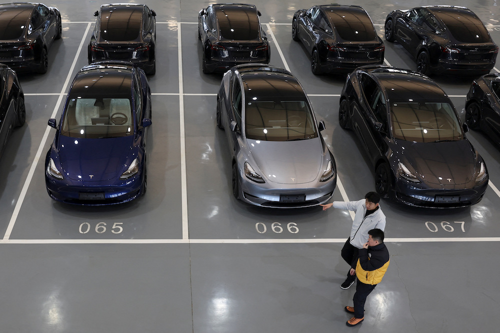 giá trị hãng xe điện Tesla