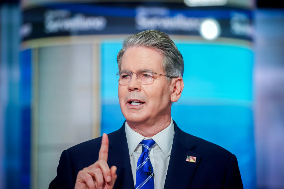 Bộ trưởng Bộ Tài chính Mỹ Scott Bessent - Ảnh: Bloomberg.