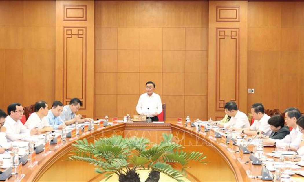 Thường trực Ban Bí thư Trần Cẩm Tú chủ trì Hội nghị giao ban công tác Quý III/2025 với các ban đảng, bốn văn phòng, các đảng ủy, cơ quan, đoàn thể Trung ương.