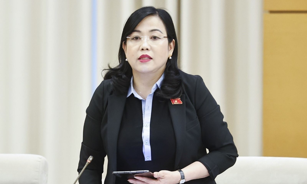 Chủ nhiệm Ủy ban Công tác đại biểu của Quốc hội Nguyễn Thanh Hải phát biểu. Ảnh: TTXVN.
