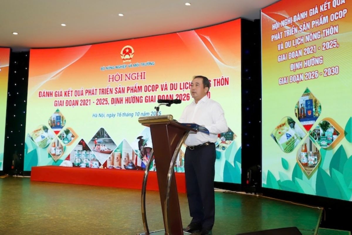 Quyền Bộ trưởng Bộ Nông nghiệp và Môi trường Trần Đức Thắng: Việc nâng tầm sản phẩm OCOP theo hướng xanh – sạch – thông minh được coi là chìa khóa mở rộng thị trường