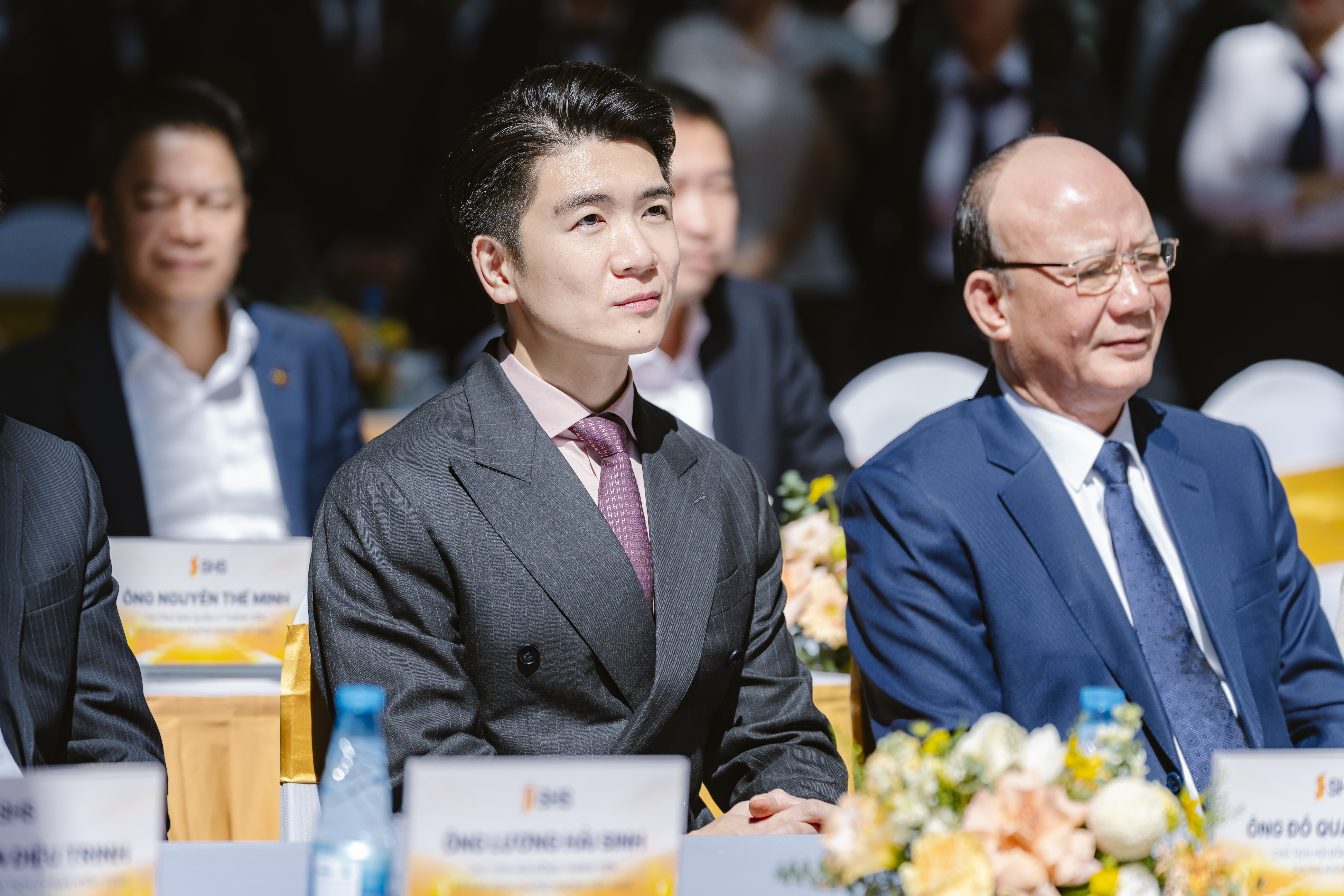 Ông Đỗ Quang Vinh – Chủ tịch HĐQT SHS tại buổi Lễ khai trương.