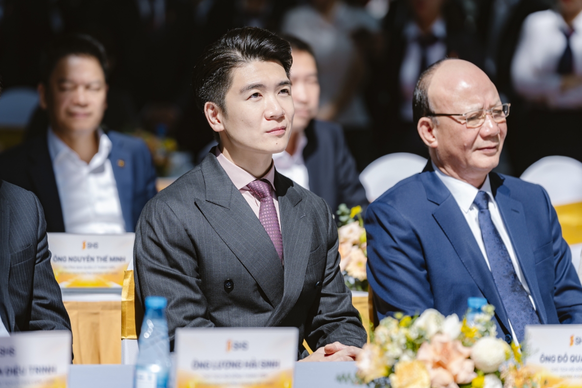 Ông Đỗ Quang Vinh – Chủ tịch HĐQT SHS tại buổi Lễ khai trương.