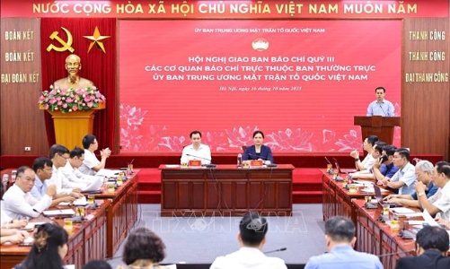 Nâng cao hiệu quả hoạt động của các cơ quan báo chí trực thuộc Ủy ban Trung ương Mặt trận Tổ quốc Việt Nam