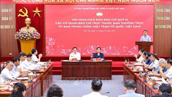 Nâng cao hiệu quả hoạt động của các cơ quan báo chí trực thuộc Ủy ban Trung ương Mặt trận Tổ quốc Việt Nam