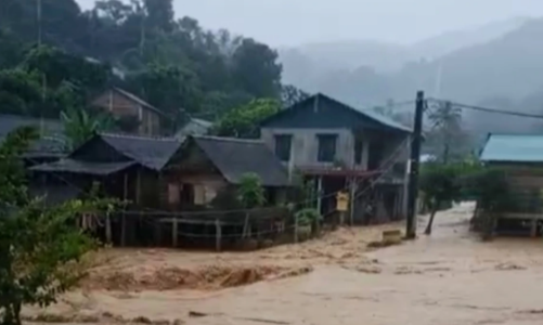 Mưa lớn gây ngập cục bộ, sạt lở tại nhiều khu vực miền núi Quảng Trị