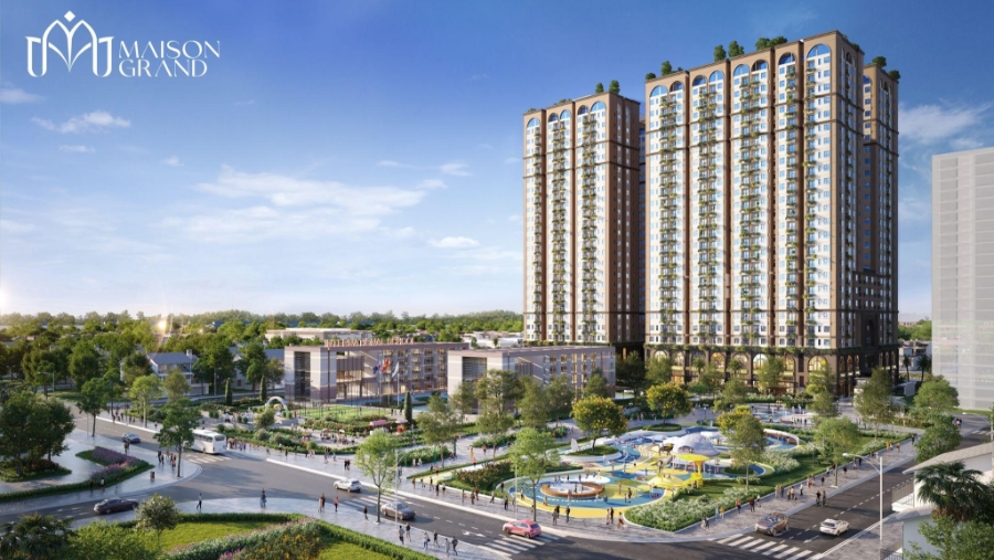 Maison Grand - Dự án biểu tượng cho chất sống chuyên gia tại Phú Mỹ.