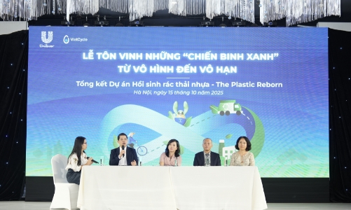 Xây dựng mô hình kinh tế tuần hoàn, hồi sinh rác thải nhựa