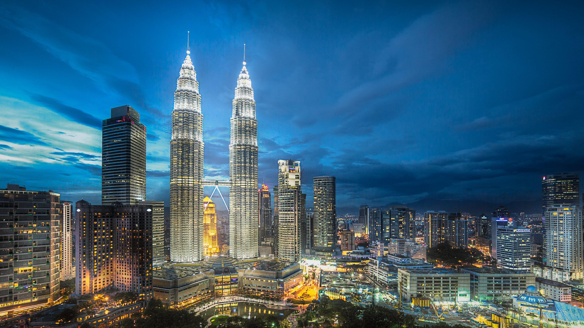 Hình ảnh Thủ đô Kuala Lumpur, Malaysia về đêm