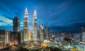 Hình ảnh Thủ đô Kuala Lumpur, Malaysia về đêm