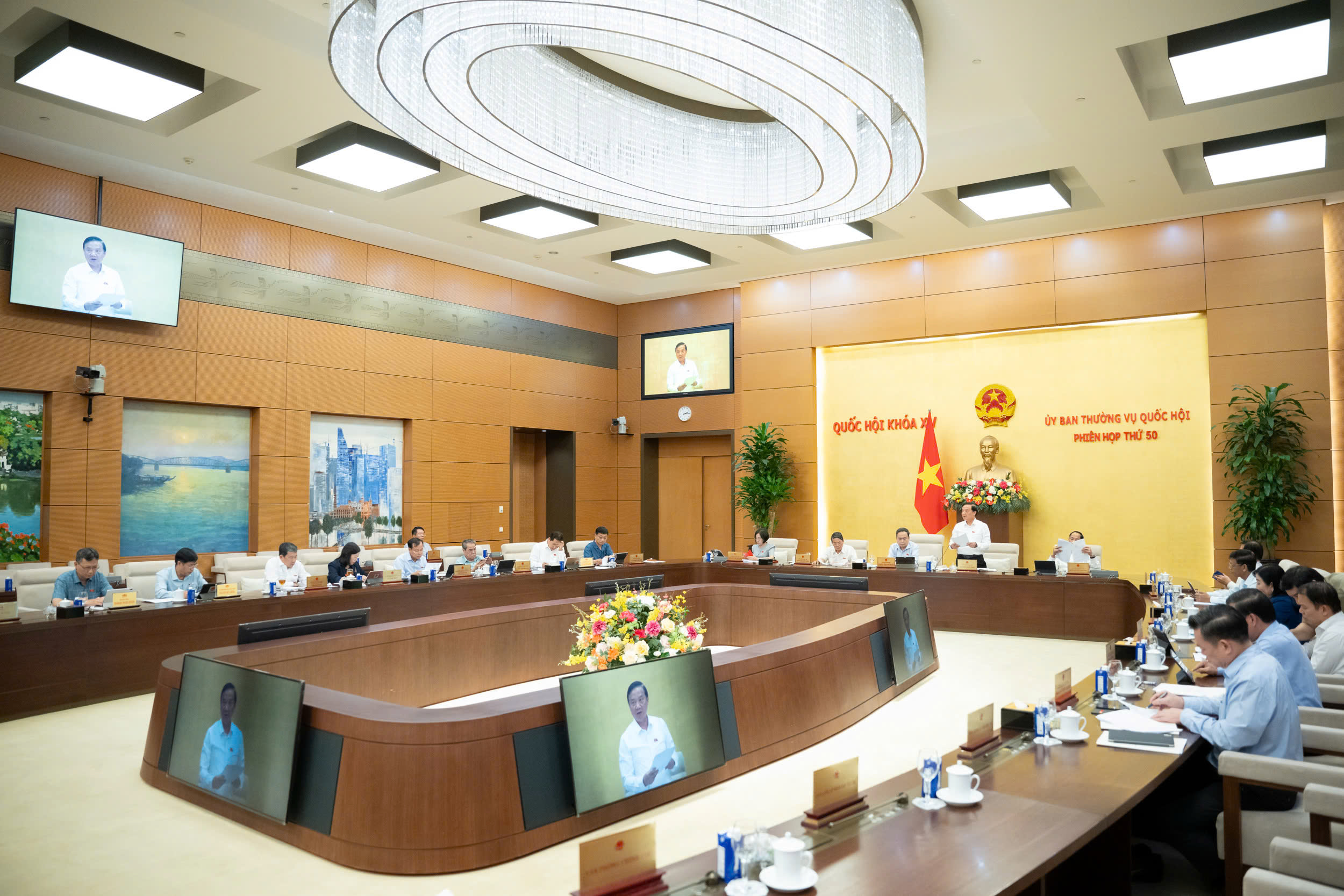 Quang cảnh Phiên họp. Ảnh: Quốc hội.