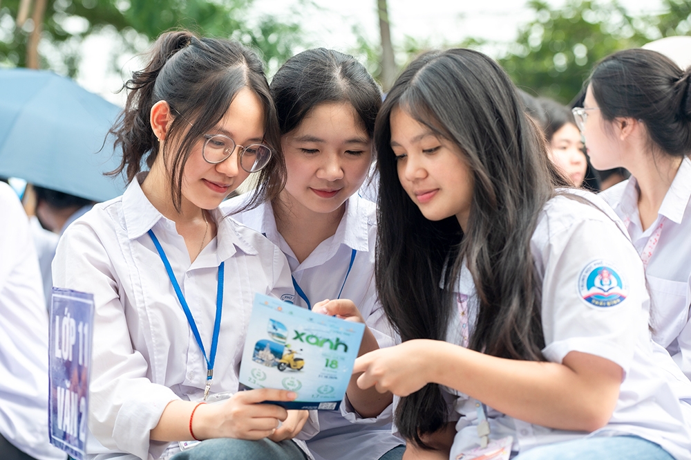 Tại trường THPT Chuyên Thái Bình, “Tiếng nói Xanh” mang đến cơ hội để các học sinh được thỏa sức sáng tạo ở nhiều chủ đề môi trường như: Giao thông xanh, giáo dục xanh, thể thao xanh, du lịch xanh,.... Các chủ đề được đánh giá gần gũi, thân quen song vẫn có “đất” để các thí sinh tìm tòi, sáng tạo.