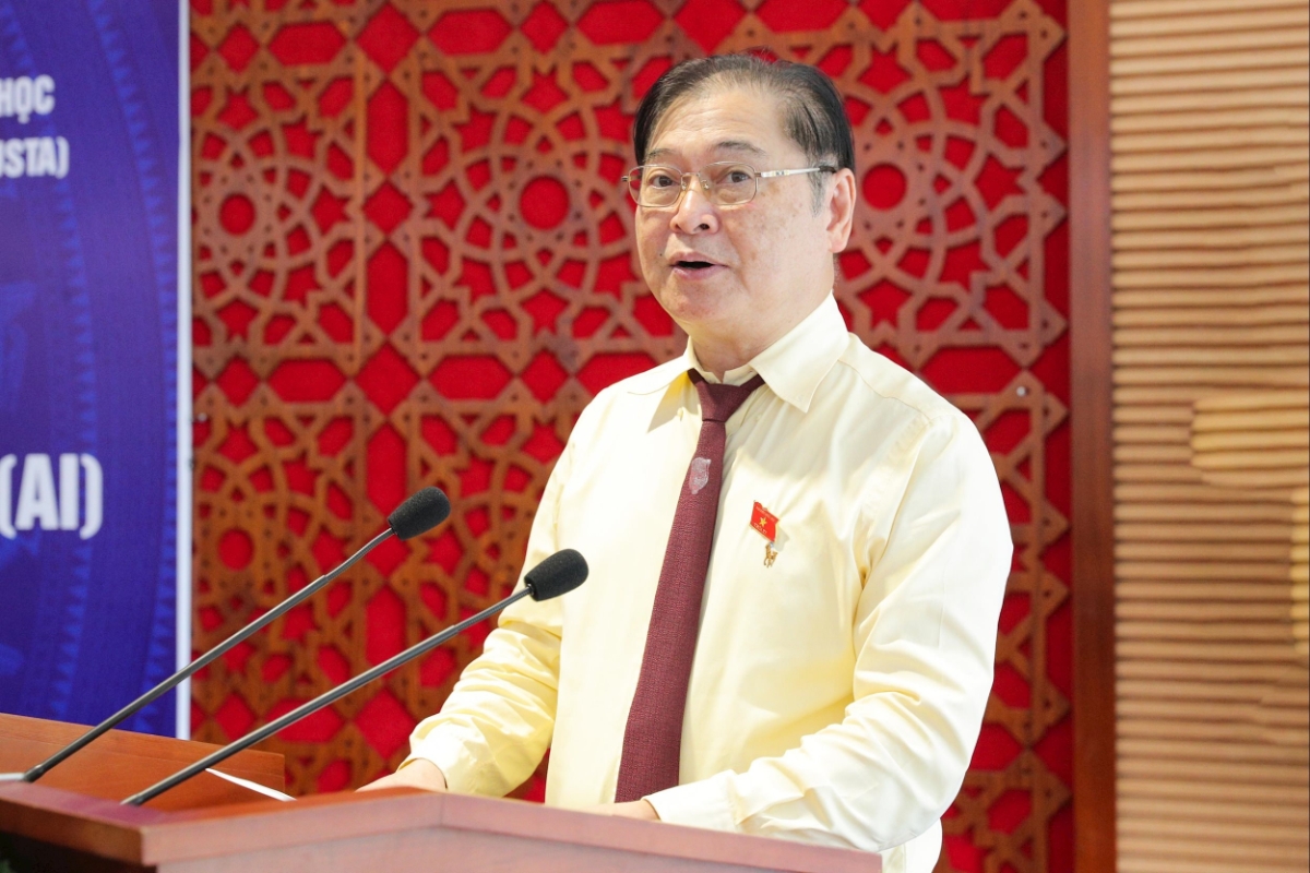 TSKH. Phan Xuân Dũng Chủ tịch Liên hiệp các Hội Khoa học và Kỹ thuật Việt Nam.