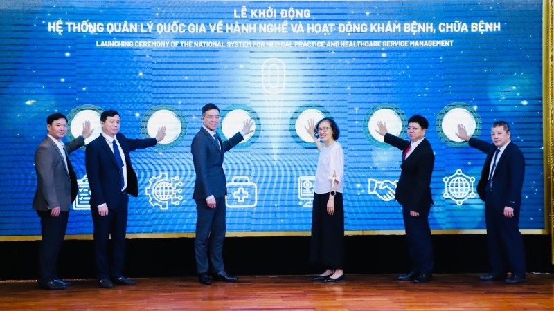 Chính thức khởi động Hệ thống quản lý quốc gia về hành nghề và hoạt động khám bệnh, chữa bệnh.