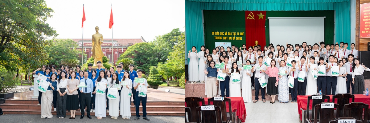 Tại Trường THPT Chuyên Quốc học Huế, các học sinh đều hào hứng tham gia cuộc thi bởi đây chính là sân chơi để bày tỏ quan điểm cá nhân về những vấn đề “nóng” được cả xã hội quan tâm. Trong khi đó, nhiều học sinh Trường THPT Hai Bà Trưng (Huế) xem đây là cơ hội để nâng cao kỹ năng mềm cho bản thân và giành được những giải thưởng giá trị.