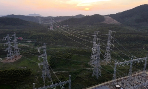 Khánh thành đường dây 500 kV Lào Cai - Vĩnh Yên