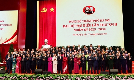 Đại hội Đảng bộ TP Hà Nội lần thứ XVIII: Bước ngoặt mới trong hành trình phát triển Thủ đô