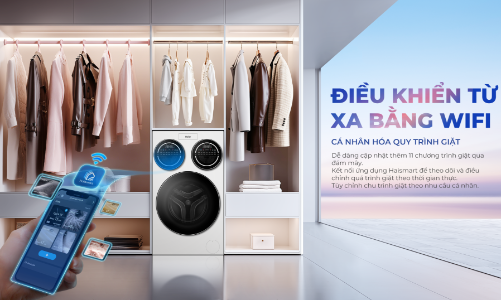 Haier MultiWash: Công nghệ giặt giũ thông minh - Kỷ nguyên mới cho cuộc sống hiện đại