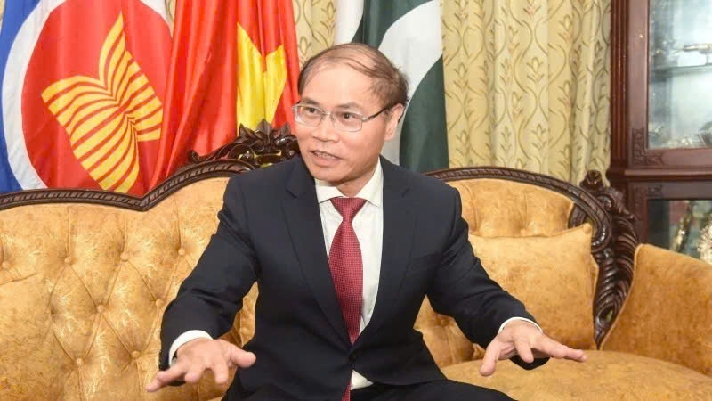 Ông Phạm Anh Tuấn - Đại sứ Việt Nam tại Pakistan: "Quan hệ Việt Nam - Pakistan đang bước vào giai đoạn phát triển mới với nhiều cơ hội".