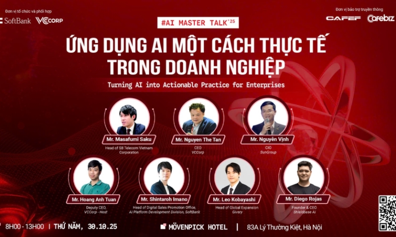 AI Master Talk - Ứng dụng AI một cách thực tế trong doanh nghiệp
