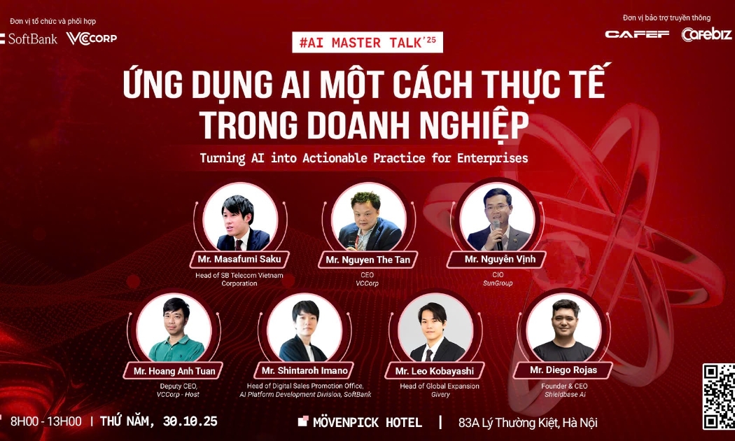 AI Master Talk - Ứng dụng AI một cách thực tế trong doanh nghiệp