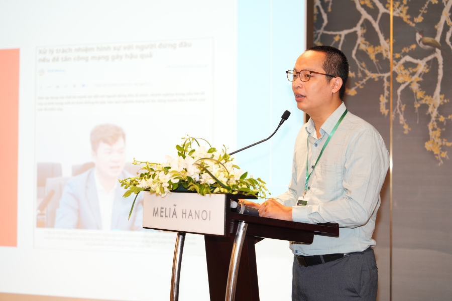 Ông Ngô Tuấn Anh, Trưởng Ban An ninh Dữ liệu, Hiệp hội Dữ liệu Quốc gia. 