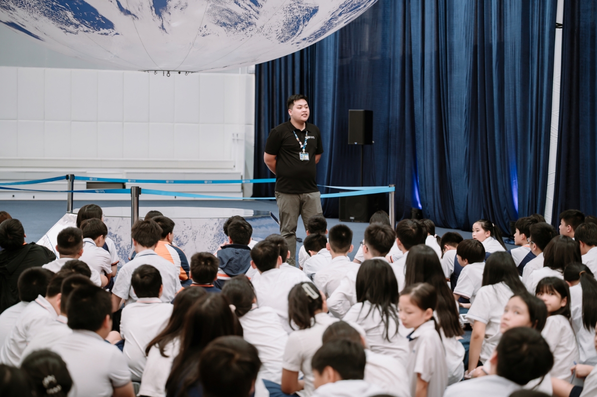 Thế hệ trẻ đã sẵn sàng hành động vì tương lai xanh. Ảnh: UNIS Hà Nội