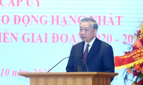 Tổng Bí thư Tô Lâm: Xây dựng Văn phòng Trung ương Đảng gương mẫu, hiện đại, chuyên nghiệp, hiệu quả