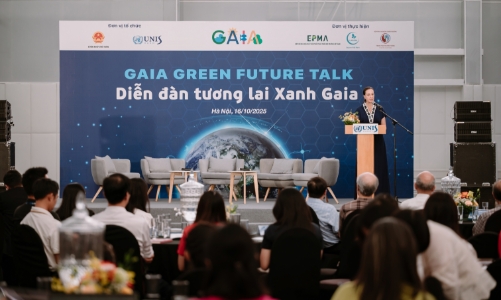 Giáo dục là bệ phóng cho tương lai xanh