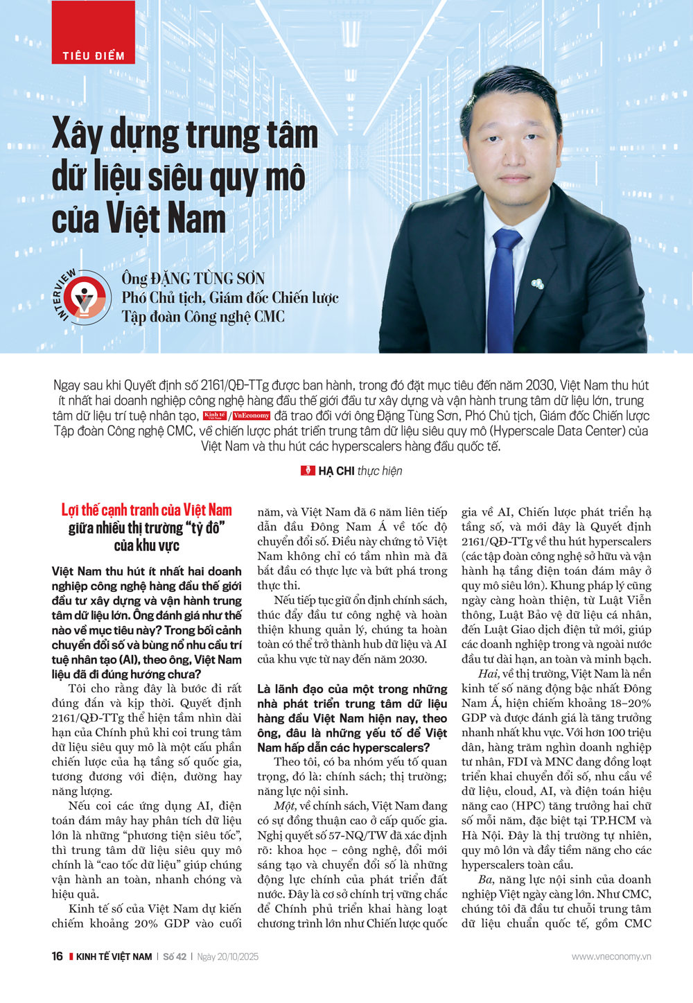 Xây dựng trung tâm dữ liệu siêu quy mô của Việt Nam - Ảnh 10