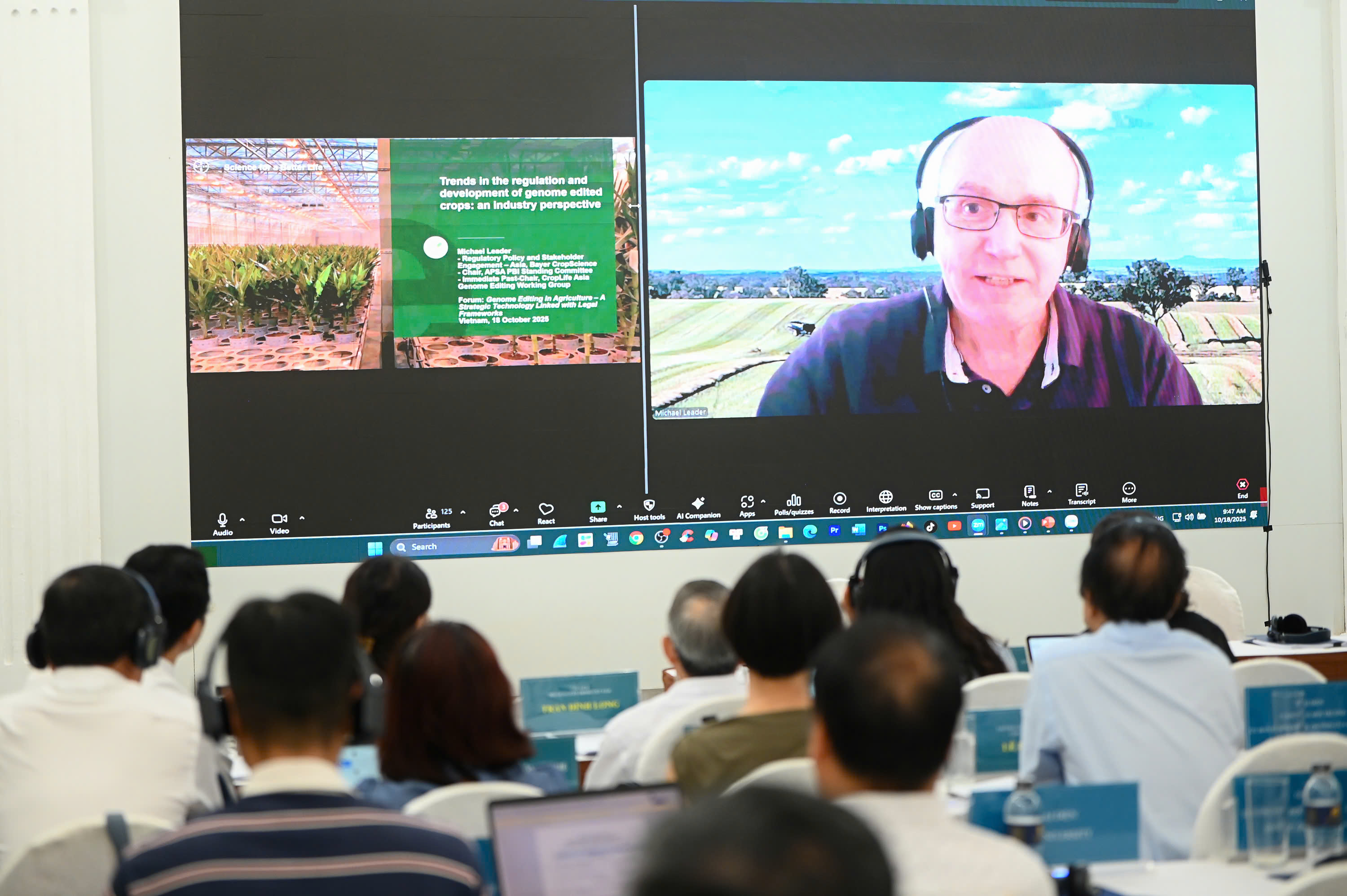 TS. Michael Leader: nhiều quốc gia Mỹ Latinh và châu Á – Thái Bình Dương đã áp dụng khung pháp lý linh hoạt.