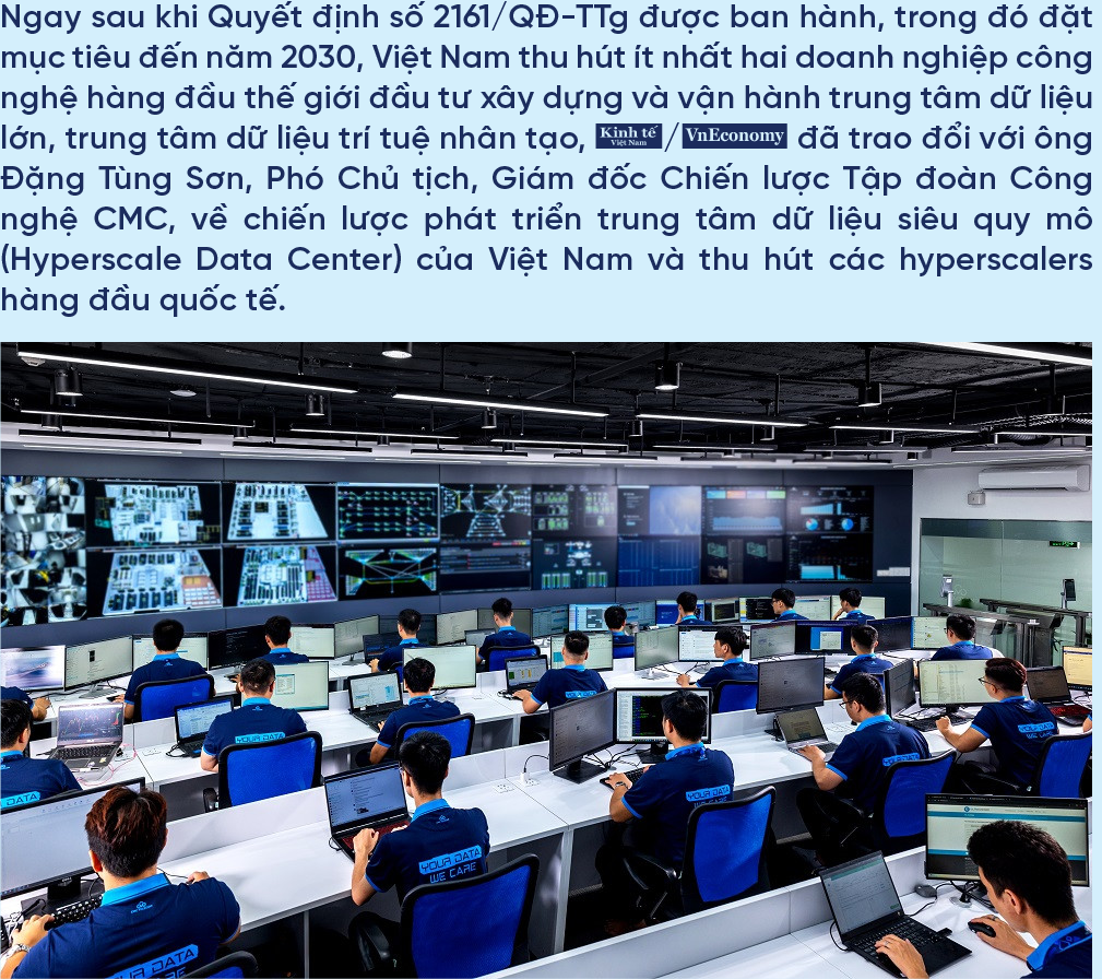 Xây dựng trung tâm dữ liệu siêu quy mô của Việt Nam - Ảnh 2