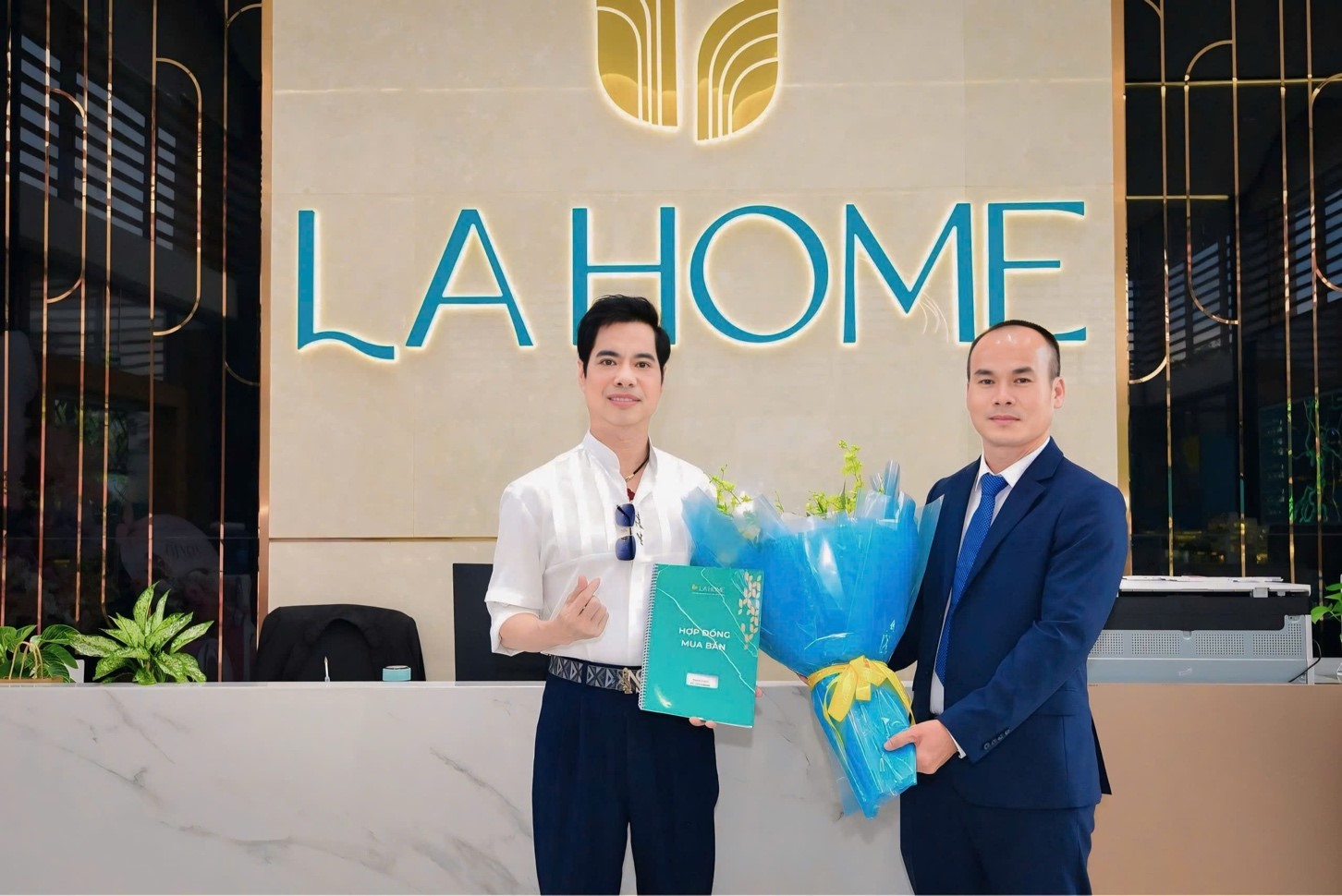 Danh ca Ngọc Sơn chính thức sở hữu tổ ấm mới tại Khu đô thị sinh thái LA Home.