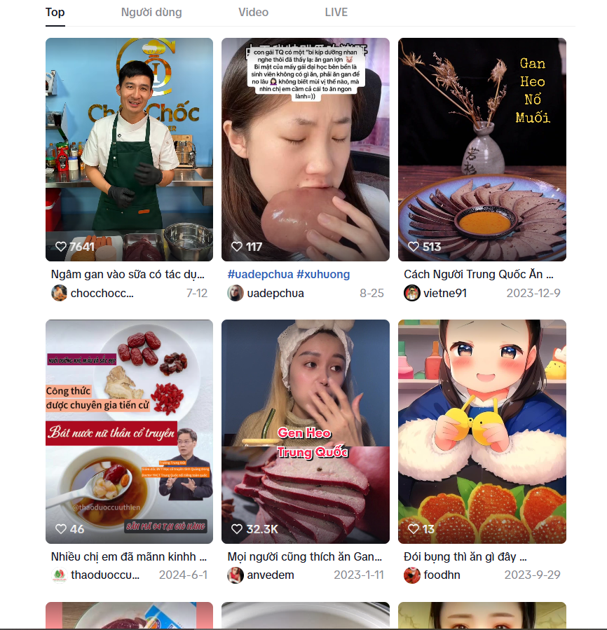 Hàng loạt video chia sẻ kinh nghiệm 