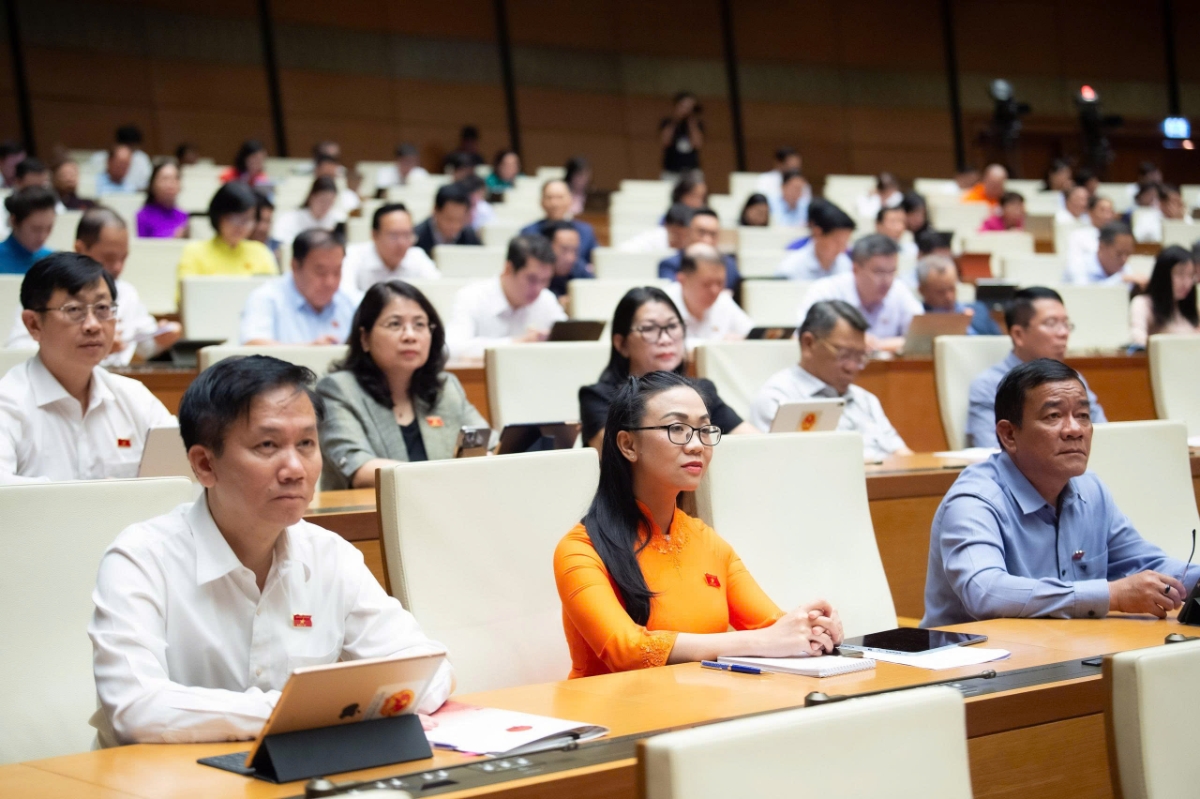 Đại biểu Quốc hội tham dự phiên họp