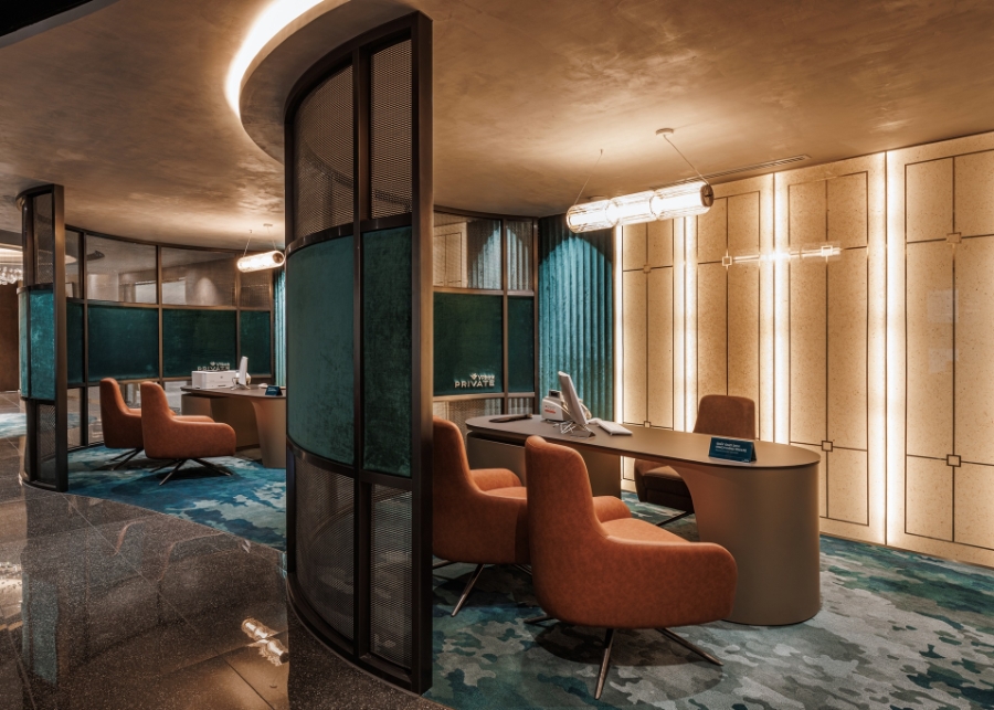 Private Lounge được xây dựng dựa trên triết lý tôn vinh sự riêng tư và tiện nghi tuyệt đối.