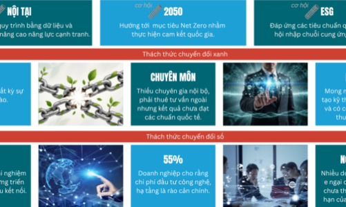 Khởi động “Trung tâm Chuyển đổi kép”, hỗ trợ doanh nghiệp Việt vươn ra toàn cầu