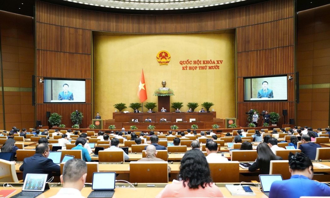 Quang cảnh Kỳ họp thứ 10, Quốc hội khoá XV