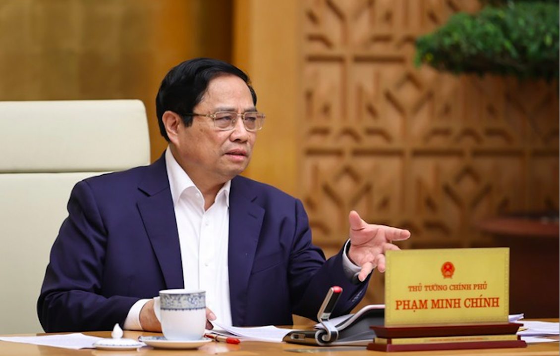 Thủ tướng Phạm Minh Chính làm Trưởng Ban Chỉ đạo quốc gia về dữ liệu - Ảnh: VGP.