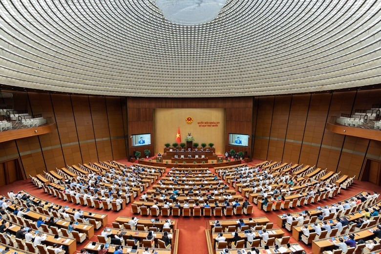 Quang cảnh Kỳ họp thứ 10, Quốc hội khóa XV.Ảnh: Quốc Hội