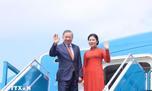 Tổng Bí thư Tô Lâm và Phu nhân lên đường thăm chính thức Cộng hòa Phần Lan