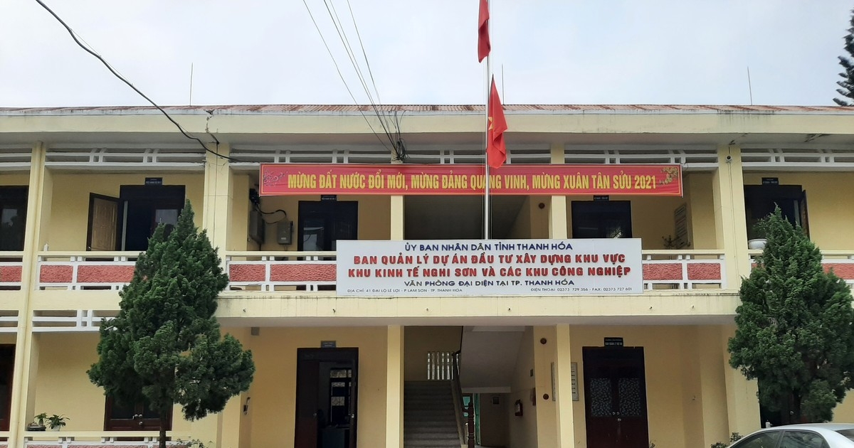 Ban quản lý dự án đầu tư xây dựng khu vực khu kinh tế Nghi Sơn và các khu công nghiệp Thanh Hóa