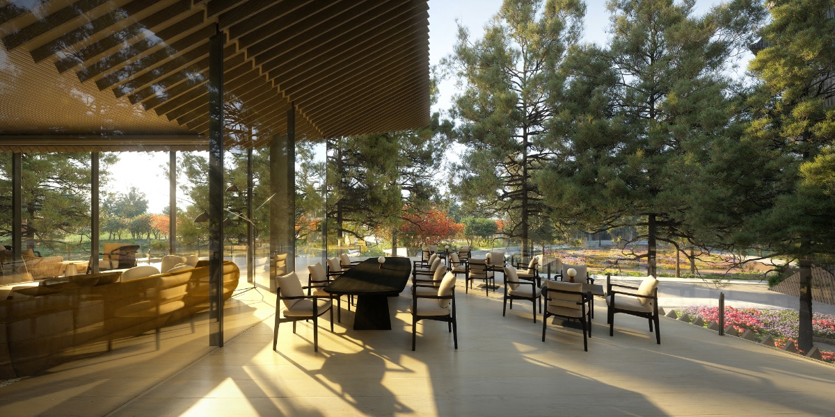 Haus Private Club nằm giữa rừng thông Đà Lạt.