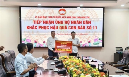Hỗ trợ đồng bào miền Bắc khắc phục hậu quả sau mưa bão