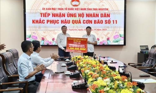 Hỗ trợ đồng bào miền Bắc khắc phục hậu quả sau mưa bão